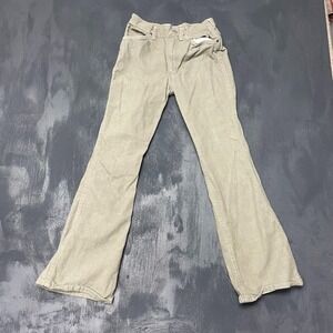 Vintage Maverick jeans‎ womens 26x25 beige khaki 1980s USA